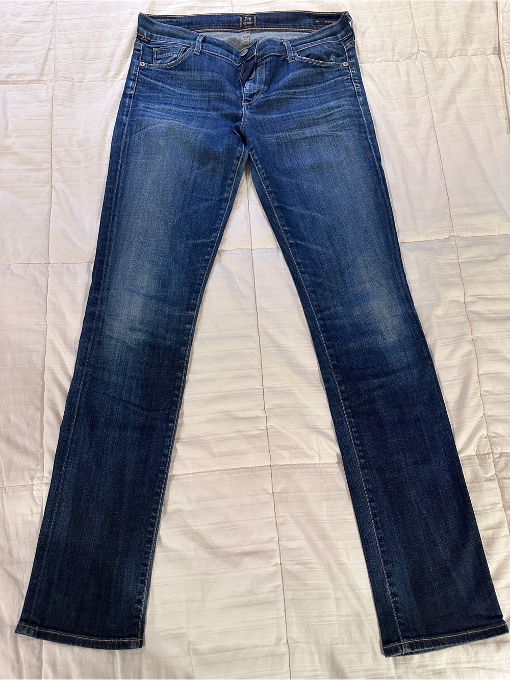 Citizens of Humanity Ava Low Rise Straight Leg Jeans Women’s Size 30 Dark Wash